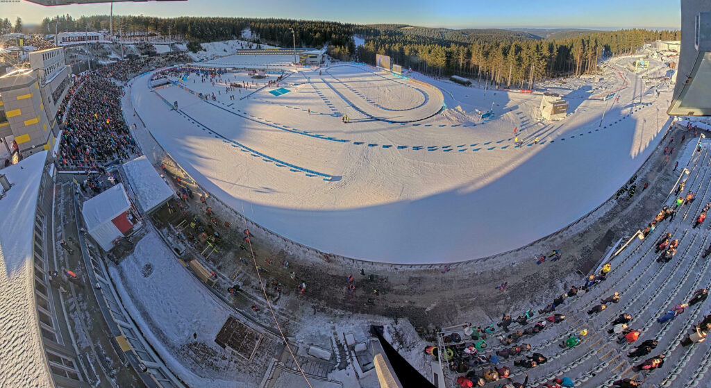 Panorama construction view of Oberhof