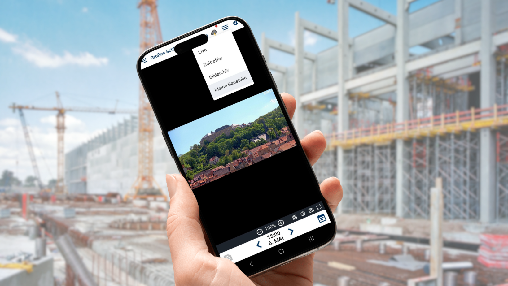 Digital construction site documentation with the BauTV+ app