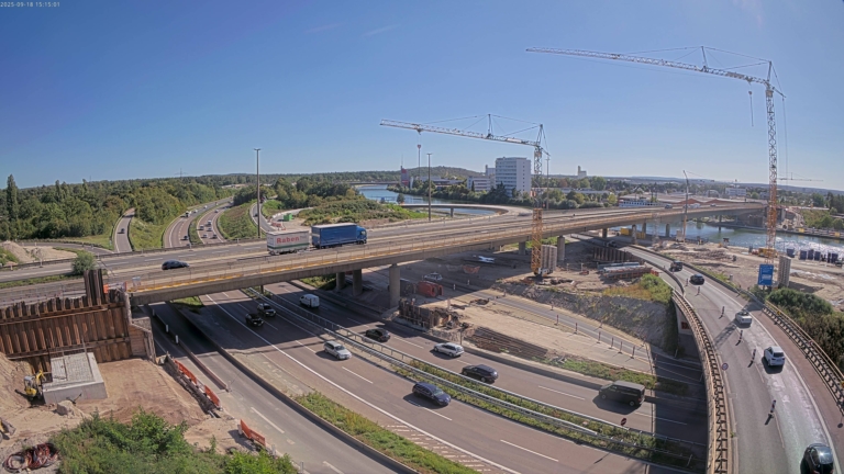 NetCo construction site camera infrastructure project