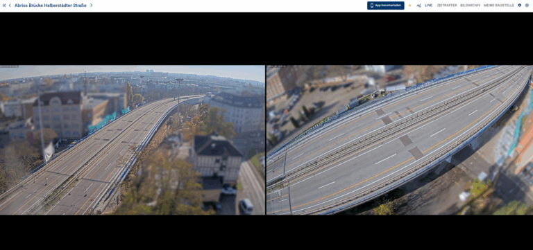 BauTV+ web portal: Magdeburg Ring Bridge
