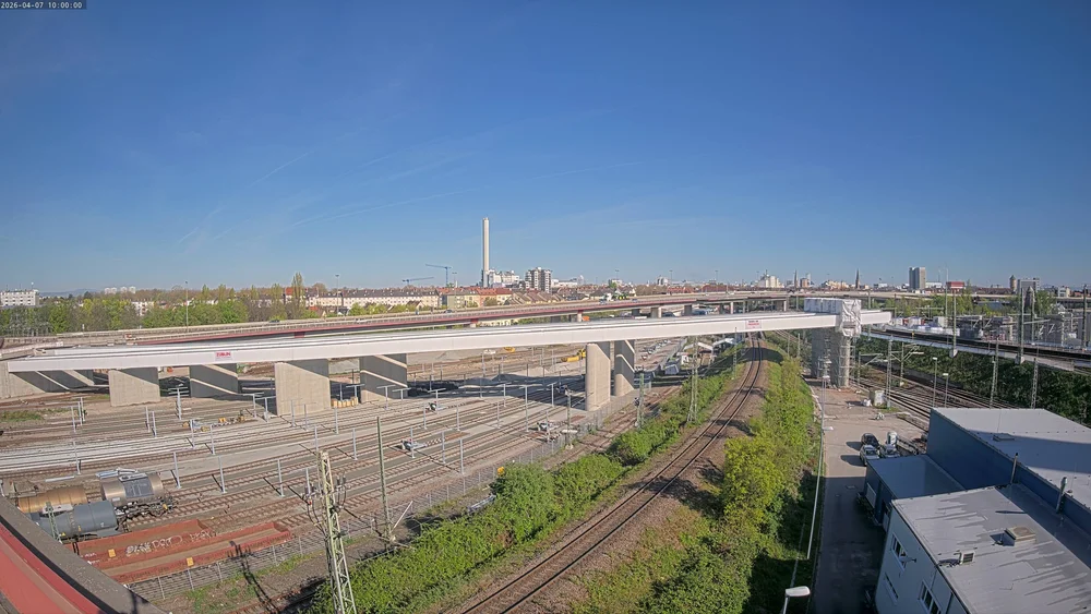 Elevated road system in Ludwigshafen documented with BauTV+
